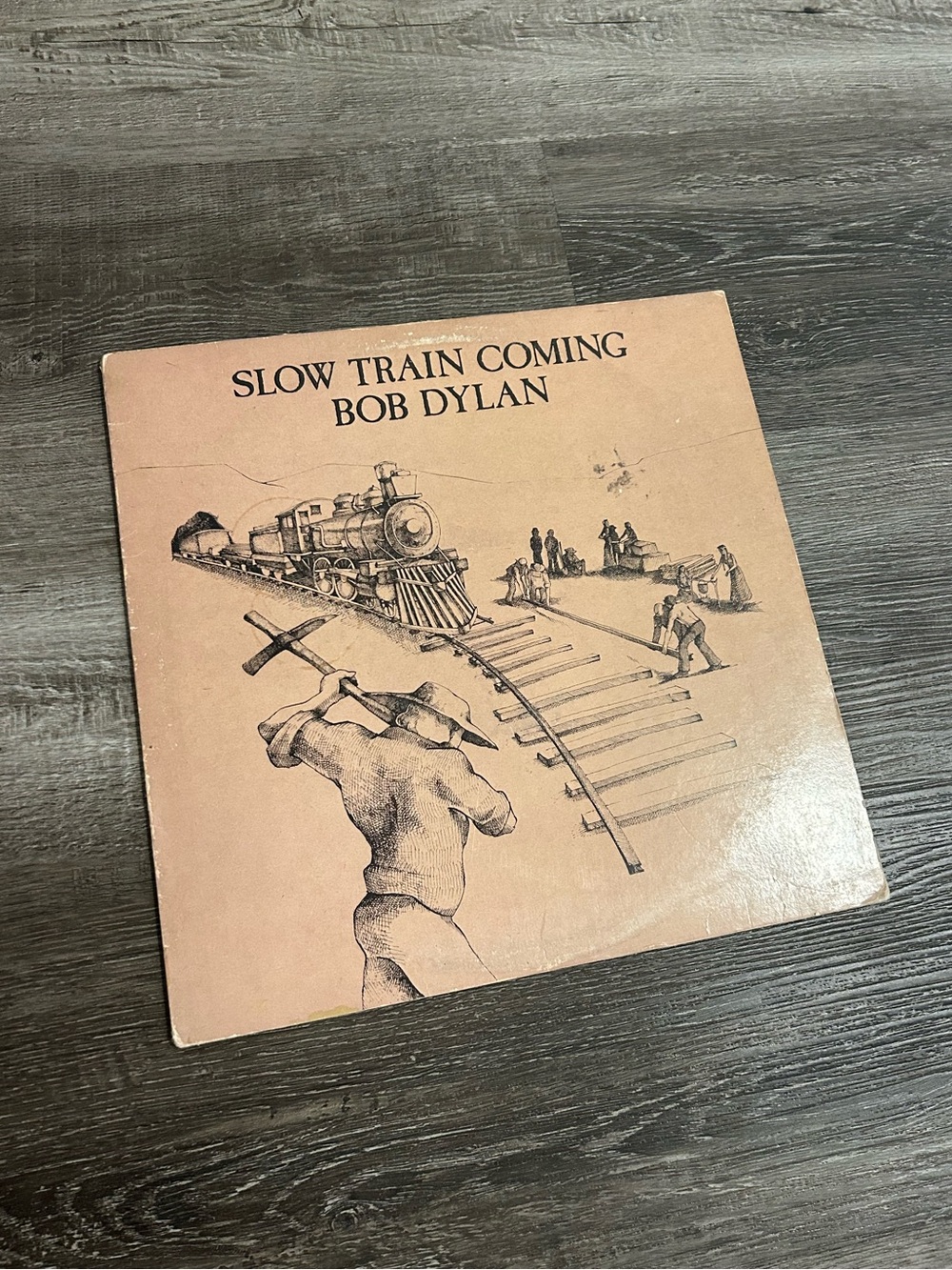 bob dylan slow train coming 1979 vinyl LP